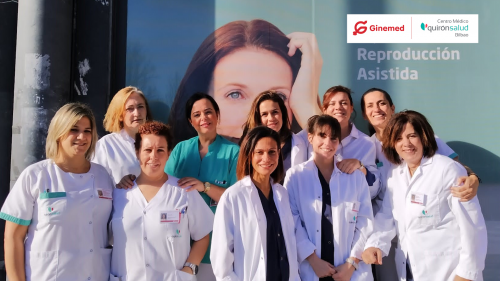 Equipo de la Unidad de Reproducci�n Asistida Quir�nsalud-Ginemed Bilbao